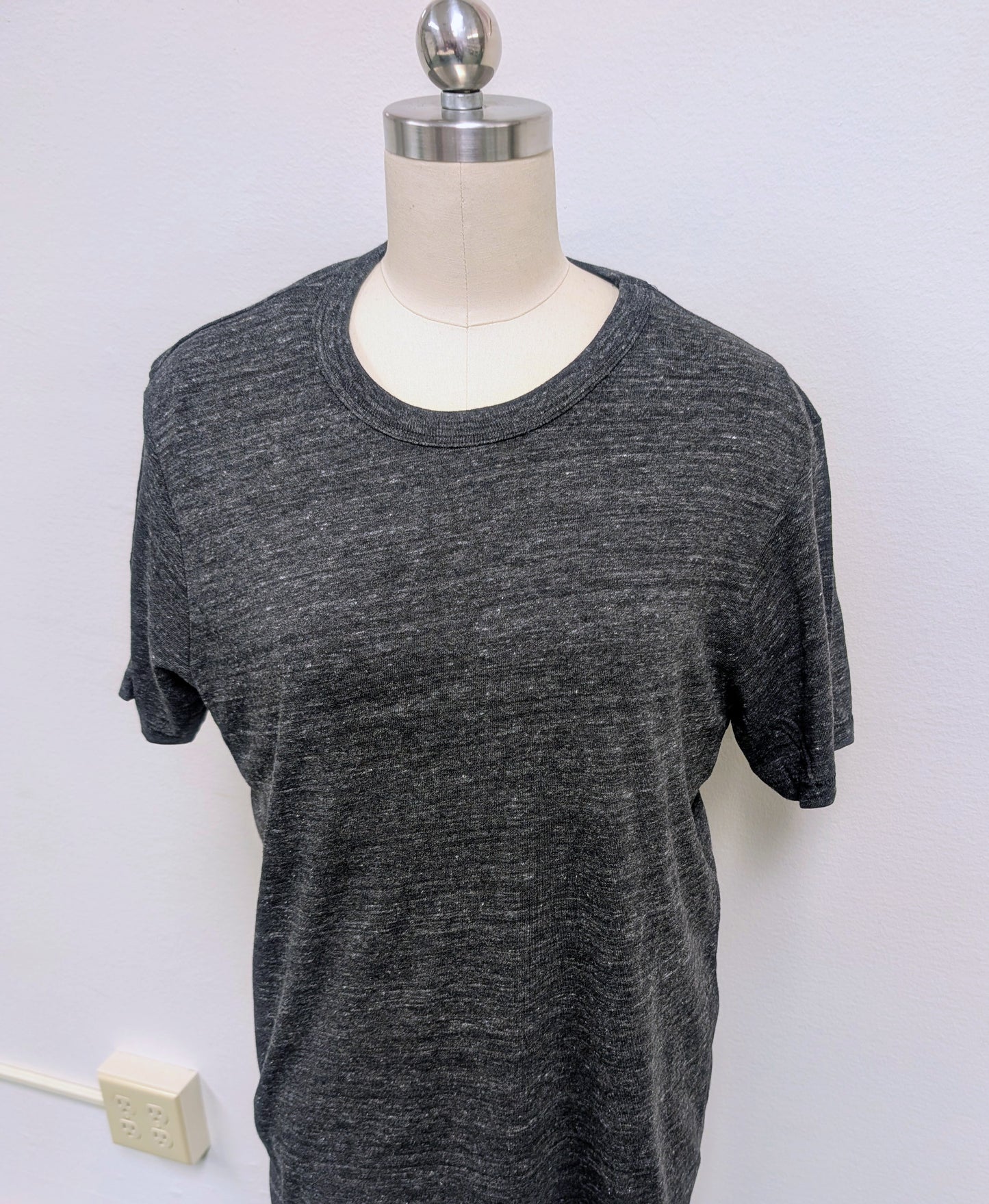 ALTERNATIVE APPAREL CHARCOAL/HEATHER VINTAGE T-SHIRT