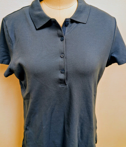 TOMMY HILFIGER-LIGHT BLUE WOMEN'S POLO  *