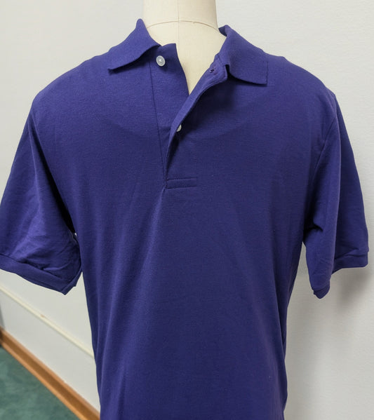 JERZEE SPOT SHIELD DEEP PURPLE POLO  *