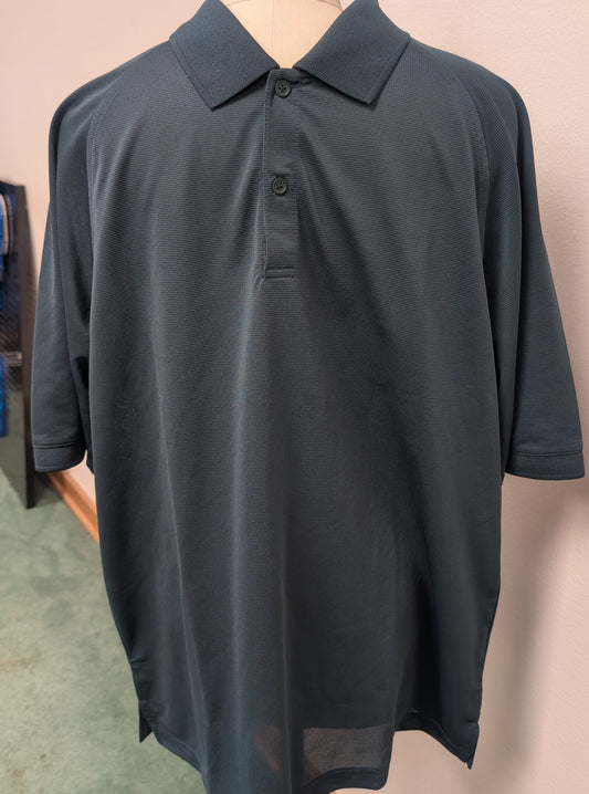 PORT AUTHORITY -  HUNTER GREEN POLO  *