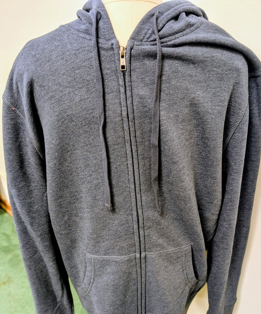 ALTERNATIVE - BLUE- FULL ZIP HOODIE *