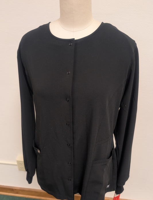 GREY'S ANATOMY - BLACK SCRUB JACKET