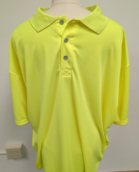 HI-VIZ - YELLOW SAFETY POLO