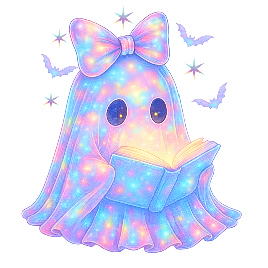 IRIDESCENT READING GHOST