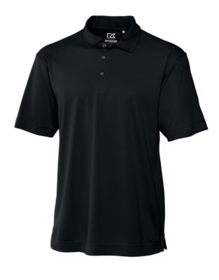 CUTTER & BUCK BLACK POLO TALL *
