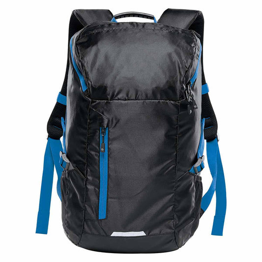STORMTECH -BLACK/AZURE BLUE BACK PACK