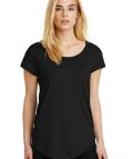 ALTERNATIVE - WOMEN'S BLACK COTTON MODAL T-SHIRT