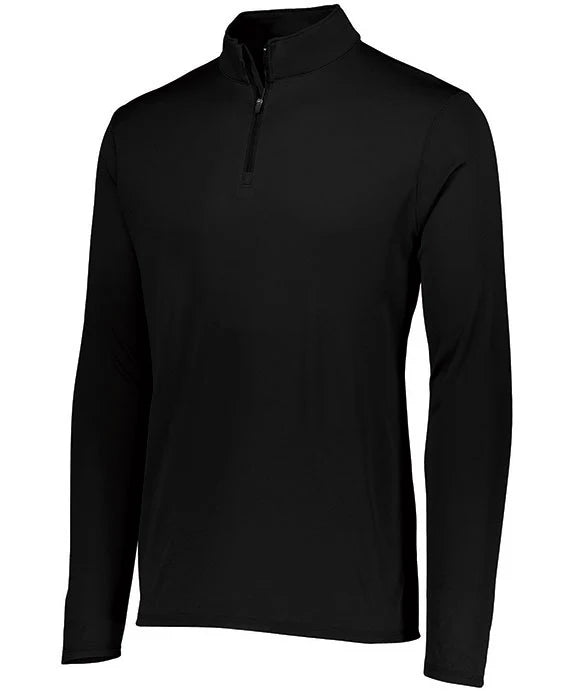 AUGUSTA SPORTSWEAR - BLACK - 1/4 ZIP