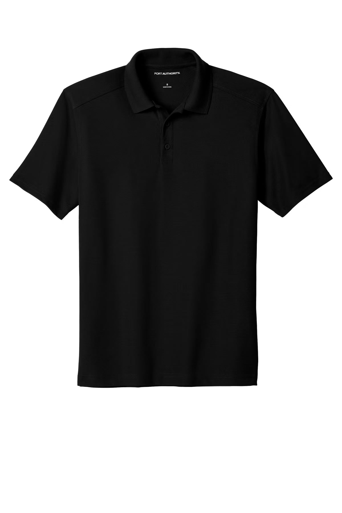 PORT AUTHORITY - BLACK POLO