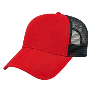 CAP AMERICA-RED/BLACK-MESH-ADJ