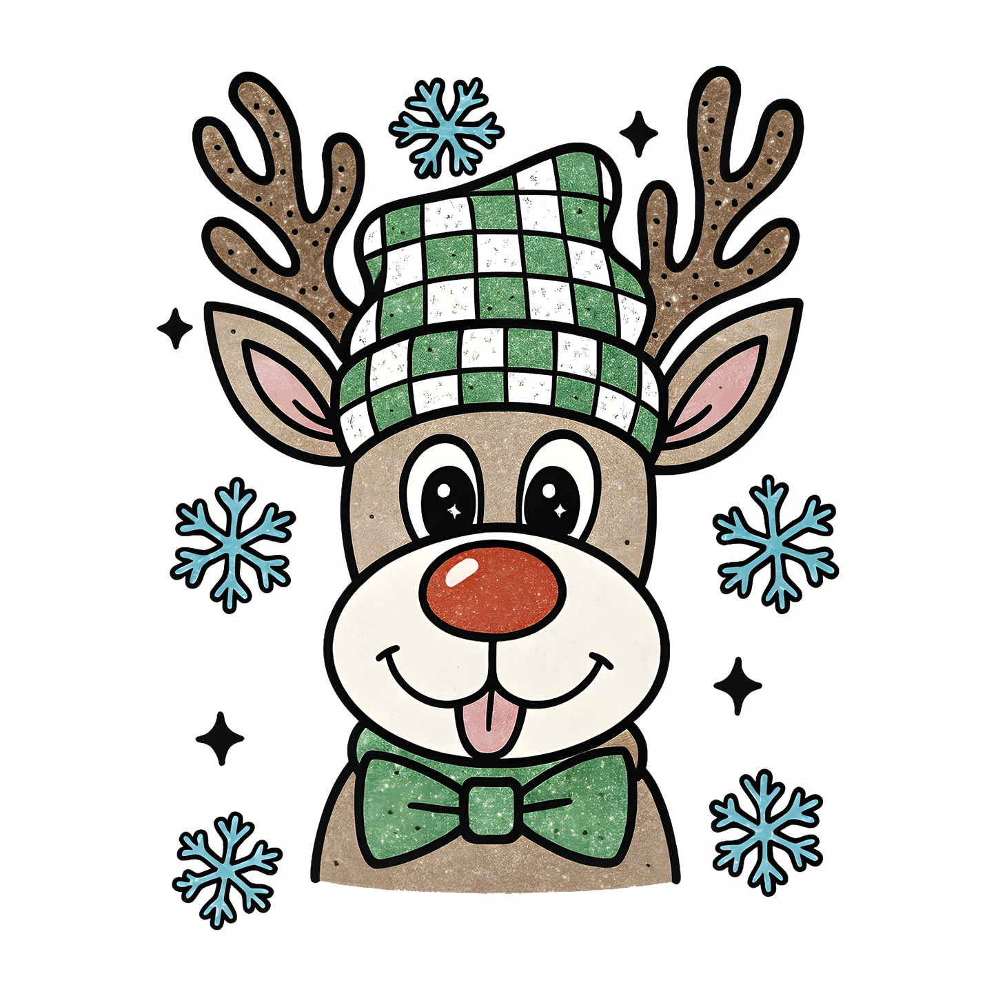 STOCKING HAT BOY REINDEER