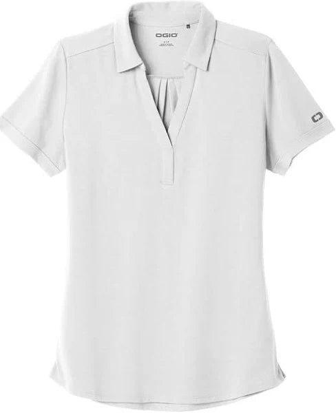 OGIO- WHITE WOMEN POLO