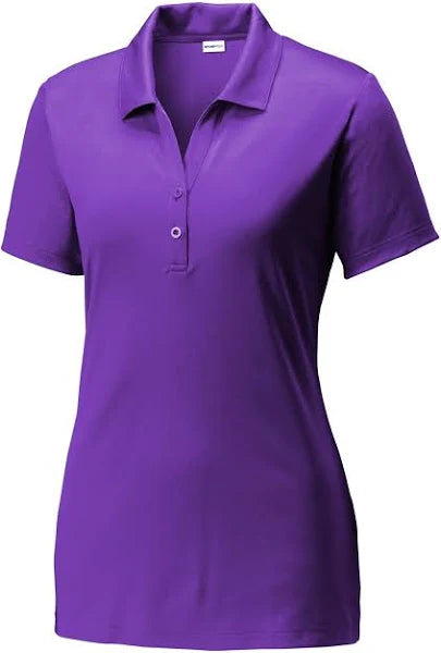 SPORT-TEK- LADIES PURPLE POLO